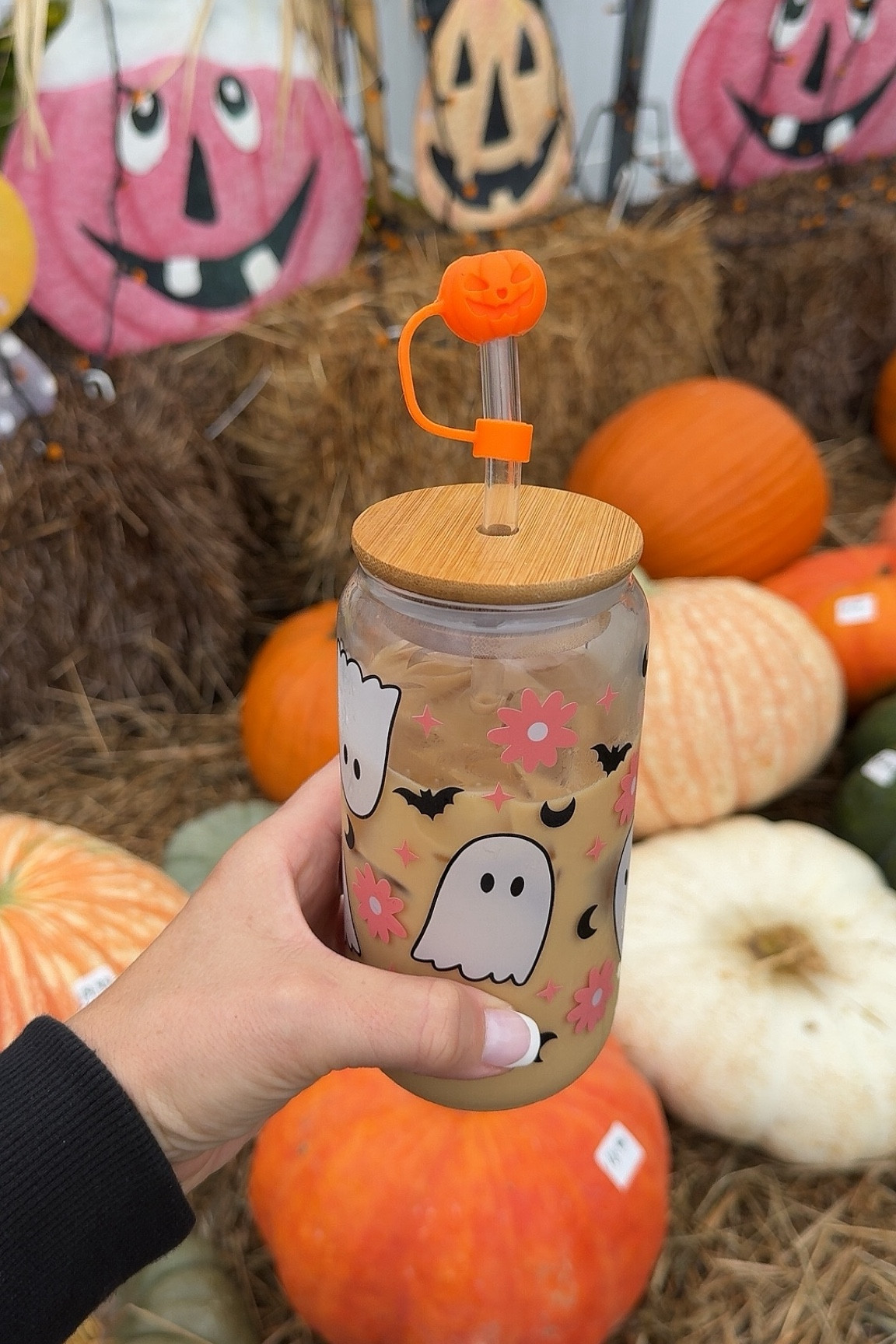 Halloween cup and straw topper from shein 

#ltkseasonal #ltkhalloween #ltkfindsunder50

