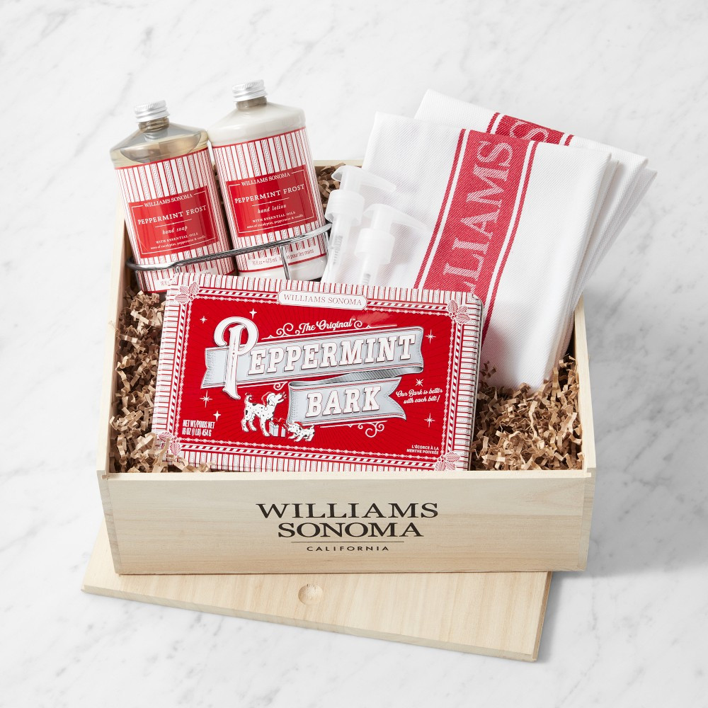 Peppermint Hosting Gift Crate | Williams-Sonoma