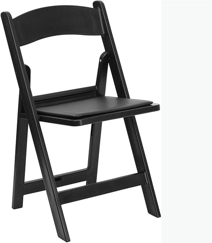 Flash Furniture Hercules™ Series Folding Chair - Black Resin - 4 Pack 1000LB Weight Capacity Comfort | Amazon (US)