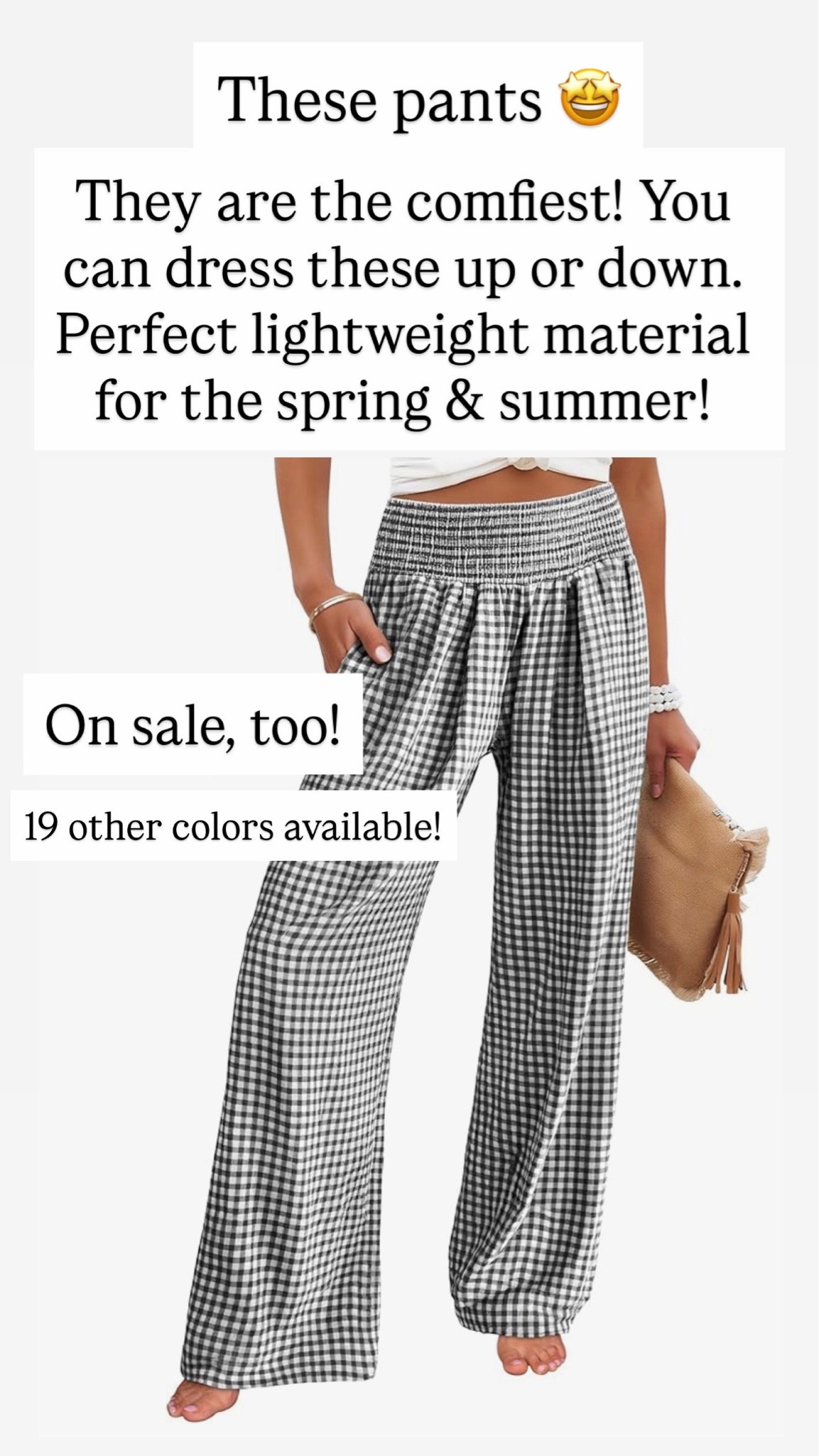 Cutest and comfiest pants for spring and summer!

#LTKootd