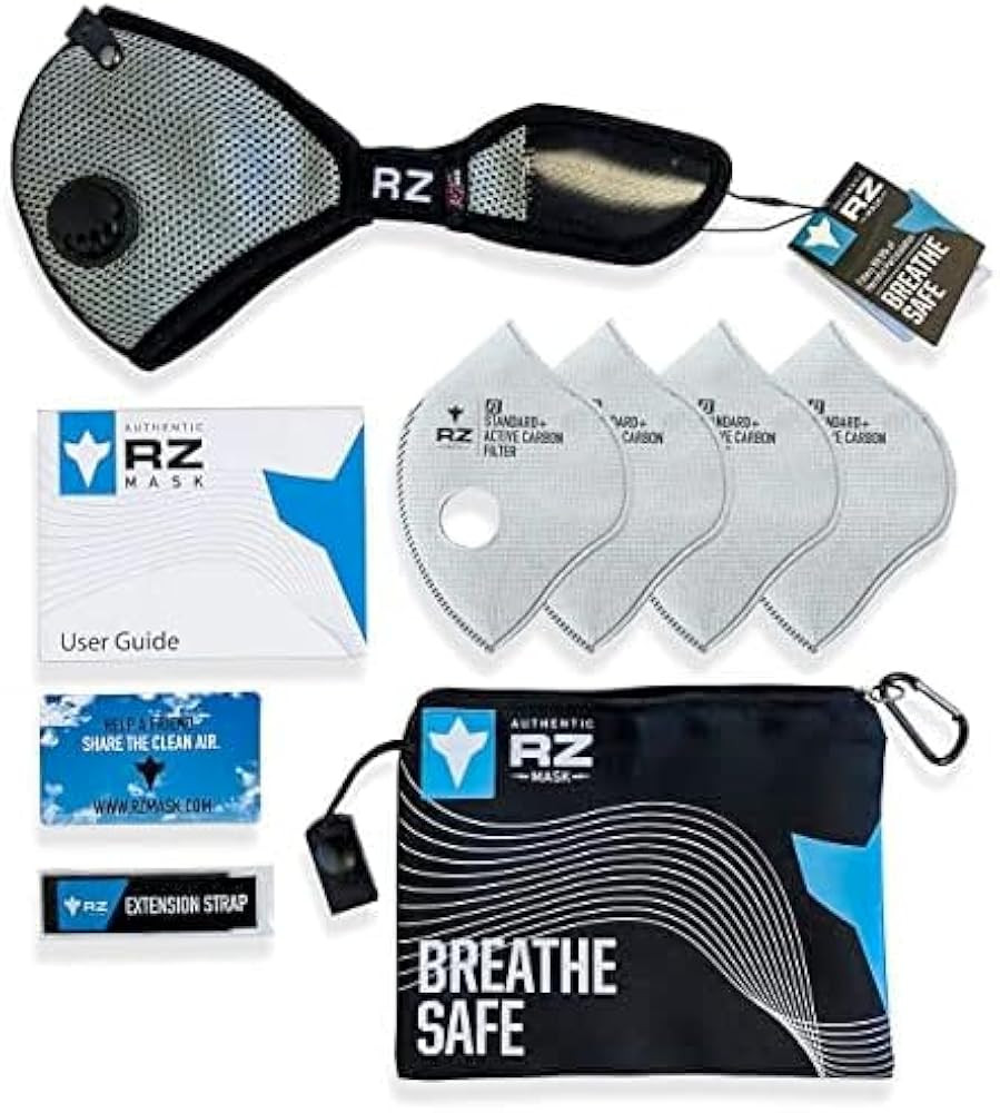 RZ Mask M2 Economy Pack, Extra Large, Black for Woodworking, Home Improvement, and DIY… | Amazon (US)