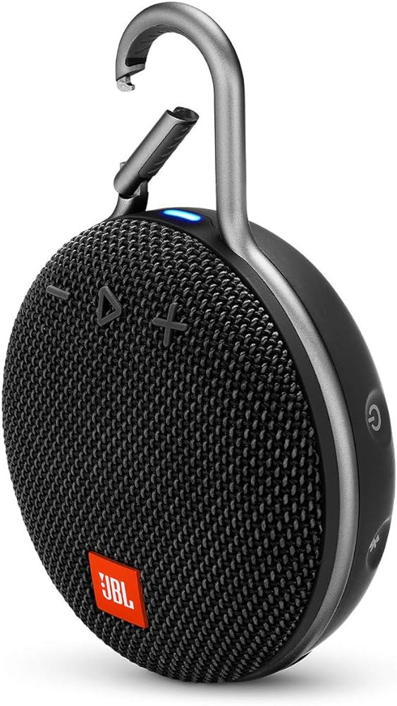JBL Clip 3, Black - Waterproof, Durable & Portable Bluetooth Speaker - Up to 10 Hours of Play - I... | Amazon (US)