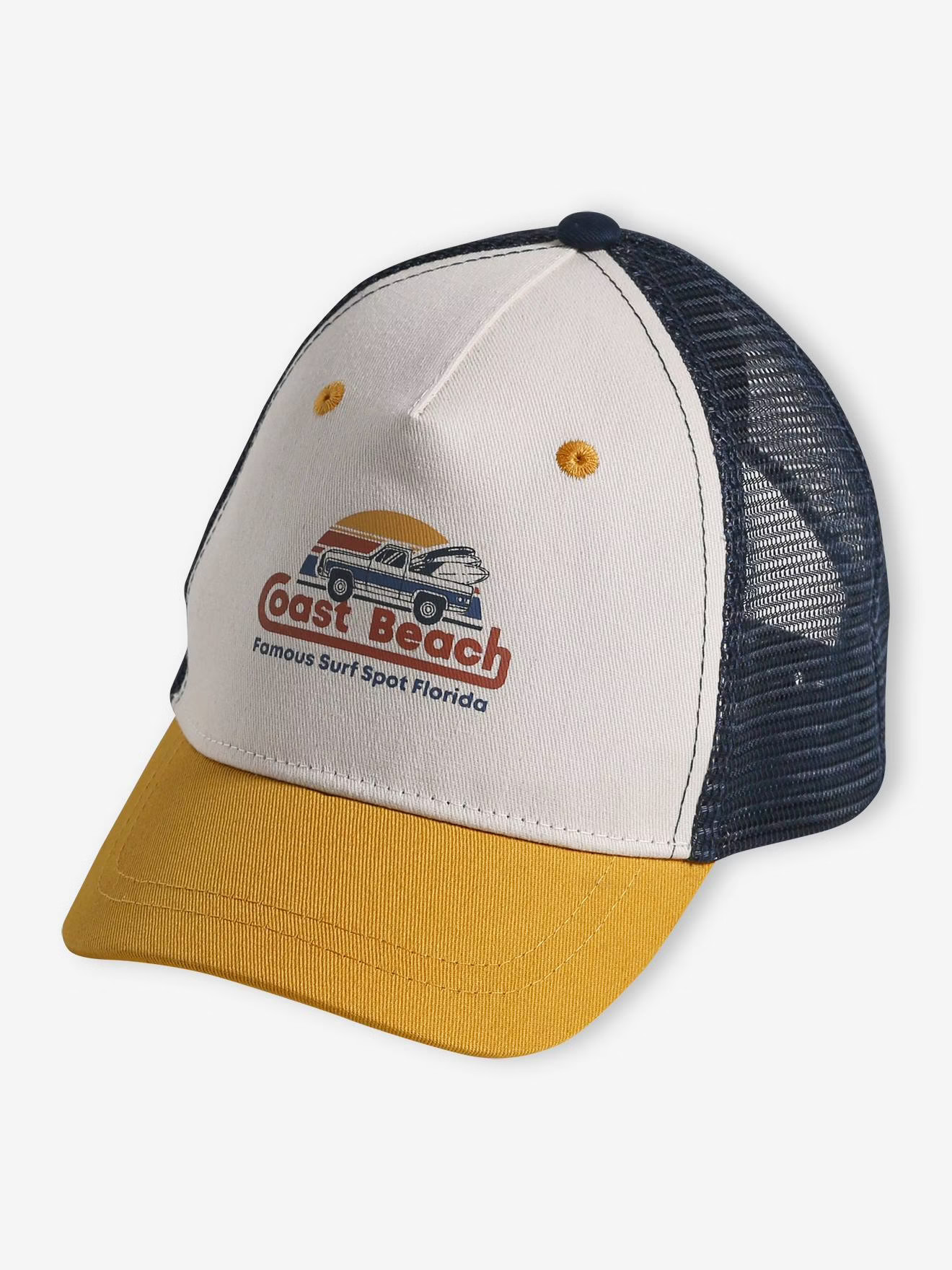 Printed Cap for Boys - ecru | Vertbaudet (UK)