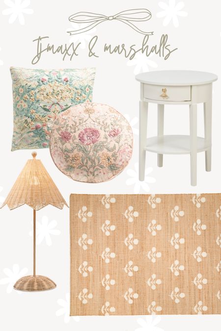 TJmaxx and Marshall’s finds! 

Rug pillows table lamp THEBLOOMINGNEST 

#LTKhome