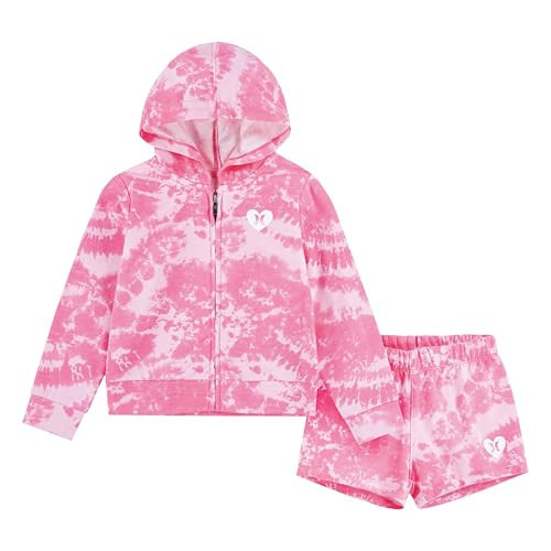 Zip Up Hoodie and Shorts 2-Piece Outfit Set | Amazon (US)