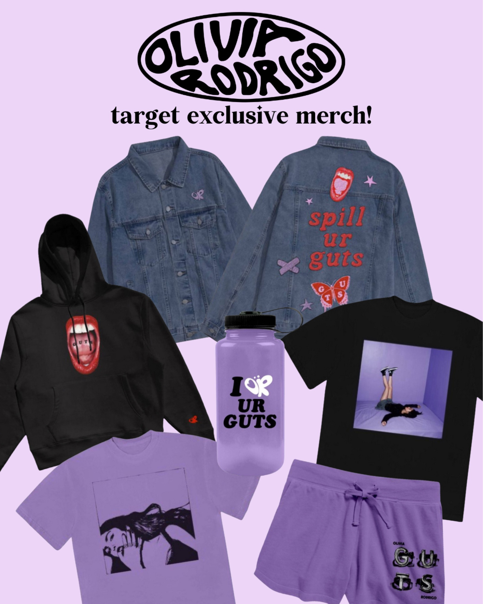 New Olivia Rodrigo album was released today along with tons of Target exclusive merch!💜