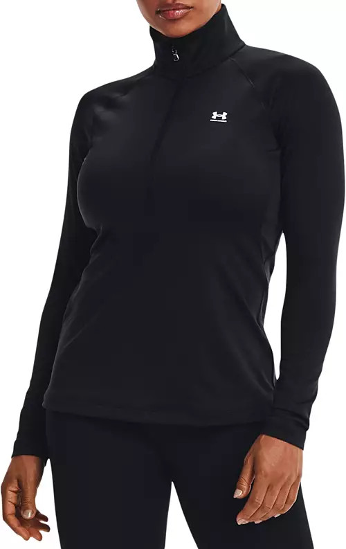 Under Armour Women's UA Authentics ColdGear ½ Zip Top | Dick's Sporting Goods