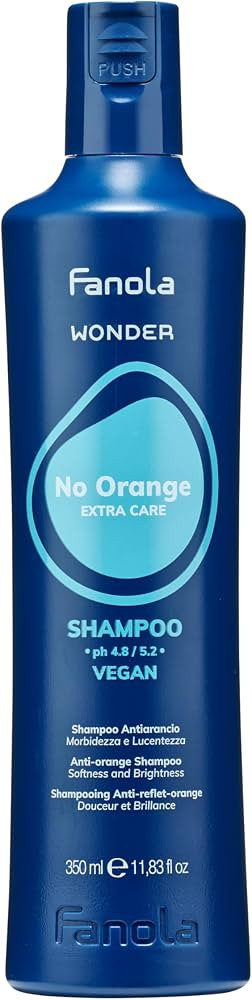 Fanola Wonder Blue Shampoo for Brunettes - Toning Hair Color Shampoo for Light Brown to Platinum ... | Amazon (US)