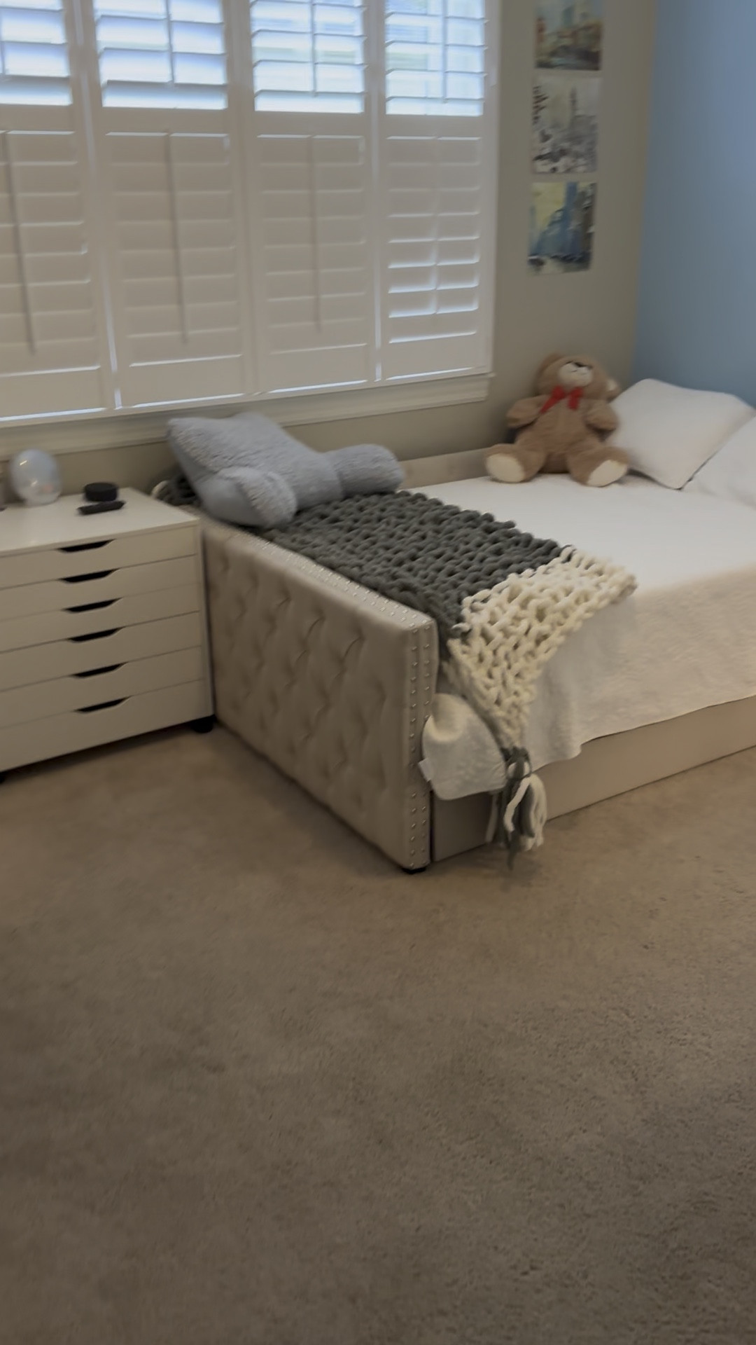 Our teen girls shared room. 

#teenroom #girlsroom 

#LTKKids #LTKFamily #LTKHome