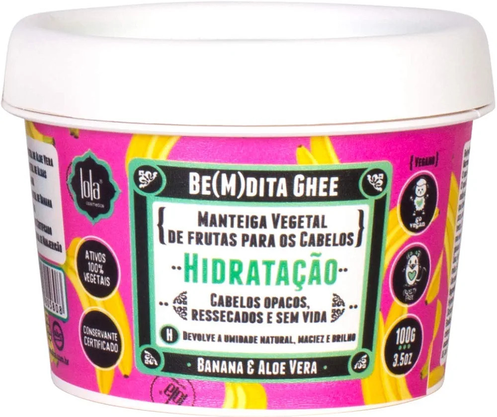 Lola Cosmetics Be(M)Dita Ghee Hidratação Banana 100G | Amazon (BR)
