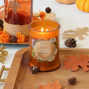 Tuscany Candle Limited Edition 2-Wick Candle, Sweet Pumpkin, 18 oz | CVS Health