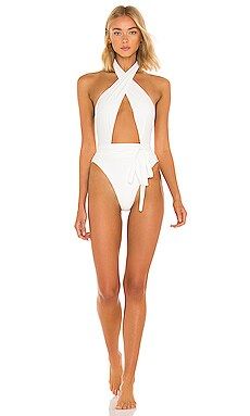 PQ x Vale Genta Alex One Piece in Sea Salt from Revolve.com | Revolve Clothing (Global)