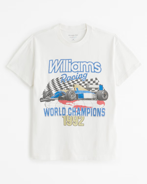 Williams Racing Graphic Tee | Abercrombie & Fitch (US)