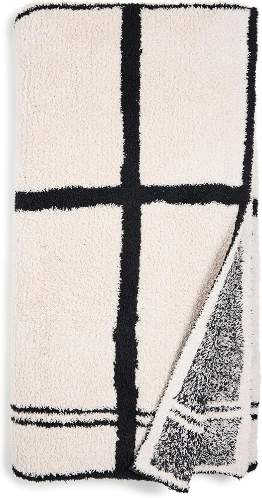 Barefoot Dreams Women's CozyChic Grid Plaid Throw | Amazon (US)