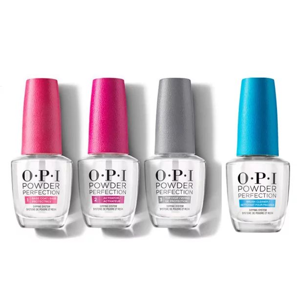 OPI Nail Dipping Powder Perfection - Essentials Combo Liquid Set Step 1+2+3+Brush Cleaner (Base,A... | Walmart (US)