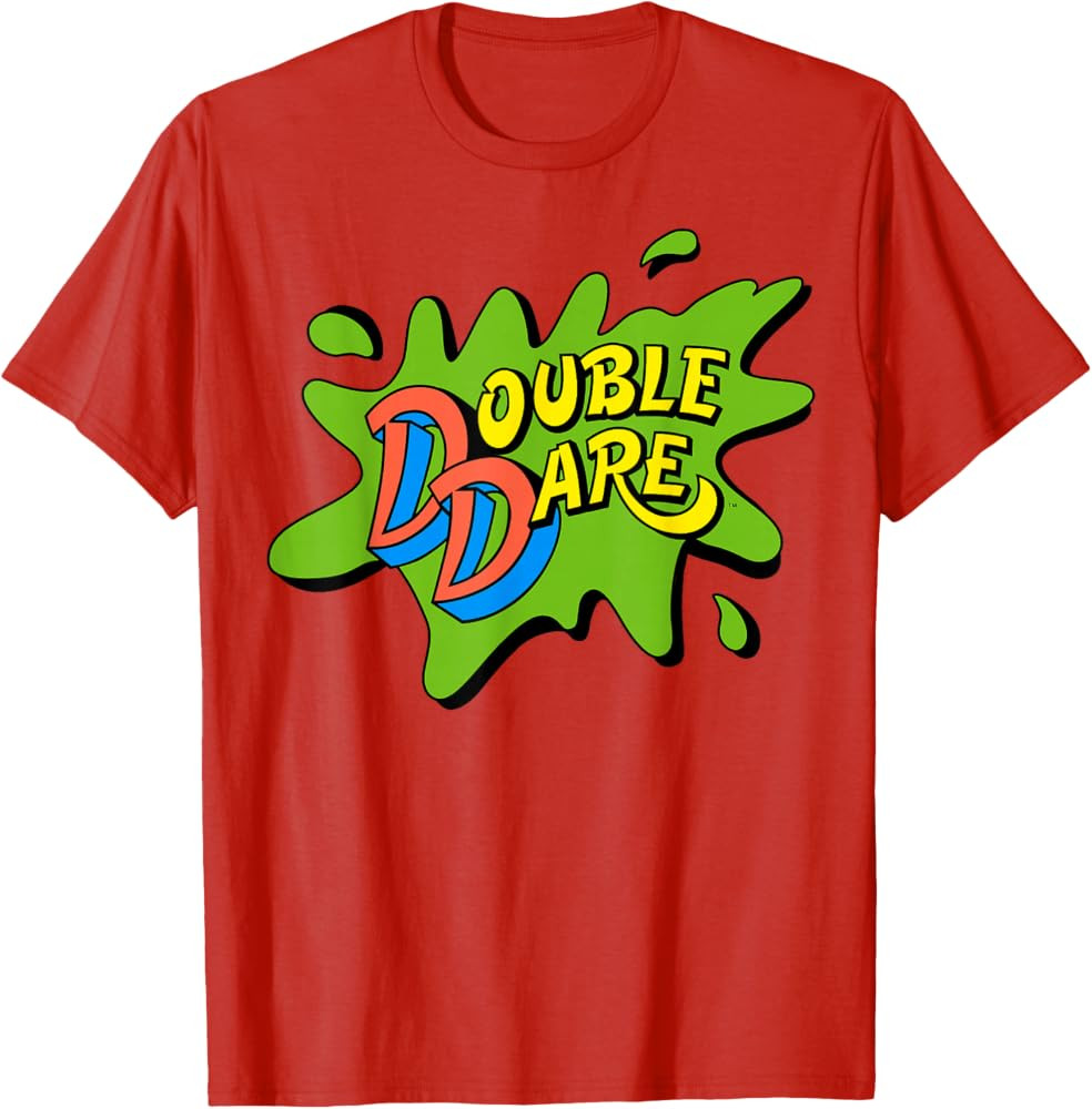 Classic Double Care Logo 90s Throwback T- Shirts T-Shirt | Amazon (US)