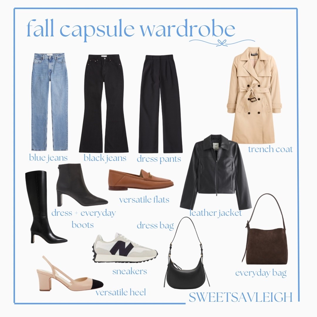Fall capsule wardrobe must haves! 

#LTKStyleTip #LTKWorkwear #LTKSeasonal