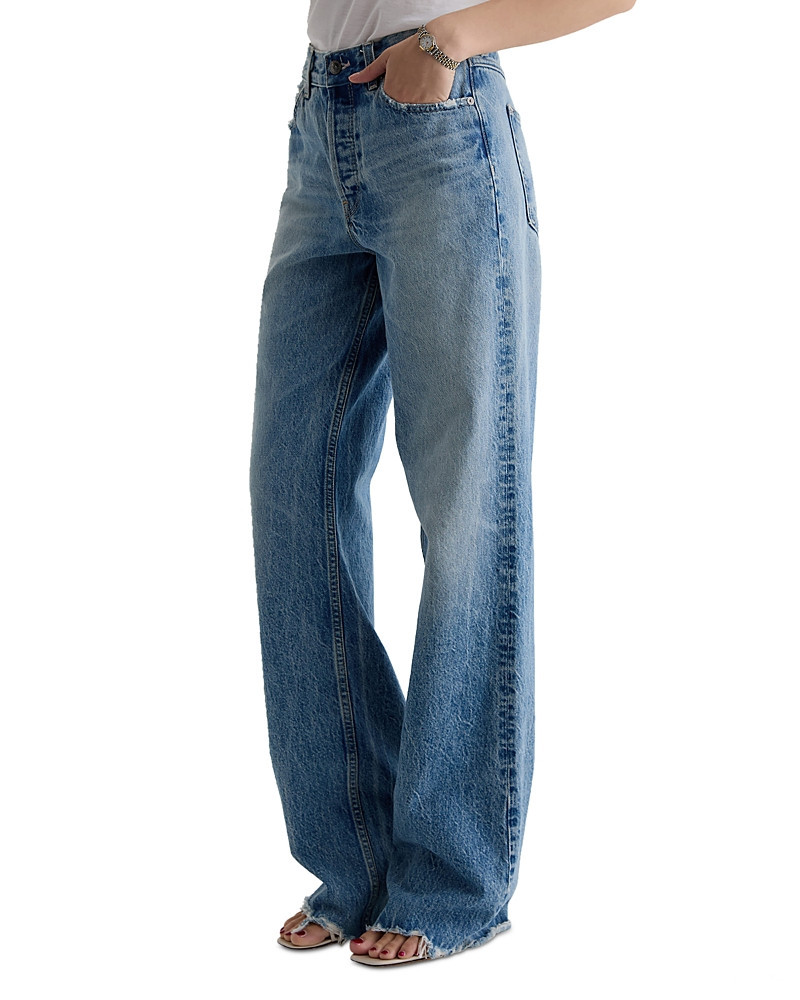 AG Billie Relaxed High Rise Straight Jeans in Sierra Meadow | Bloomingdale's Women | Bloomingdale's (US)