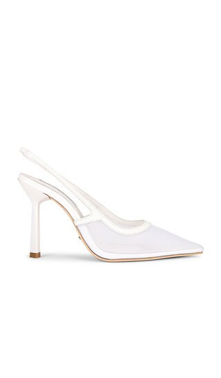 Tony Bianco Glide Slingback Pump in White. - size 8.5 | Revolve Clothing (Global)