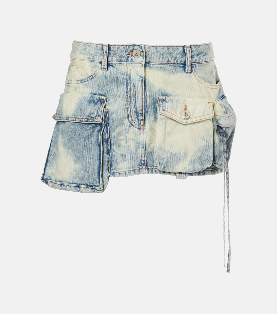 Fay low-rise denim cargo miniskirt | Mytheresa (UK)