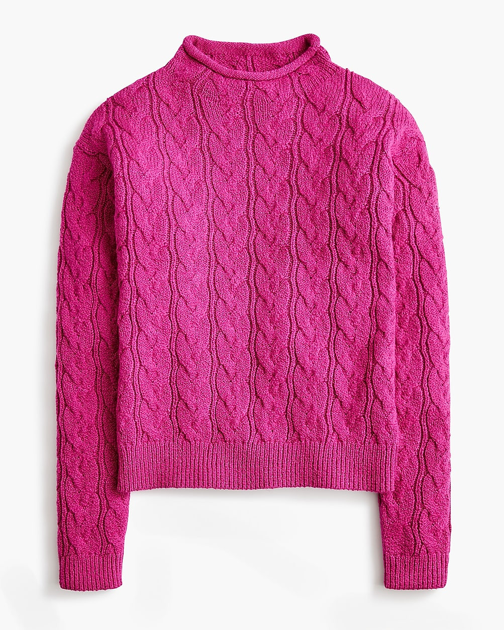 Cable mockneck sweater | J.Crew Factory