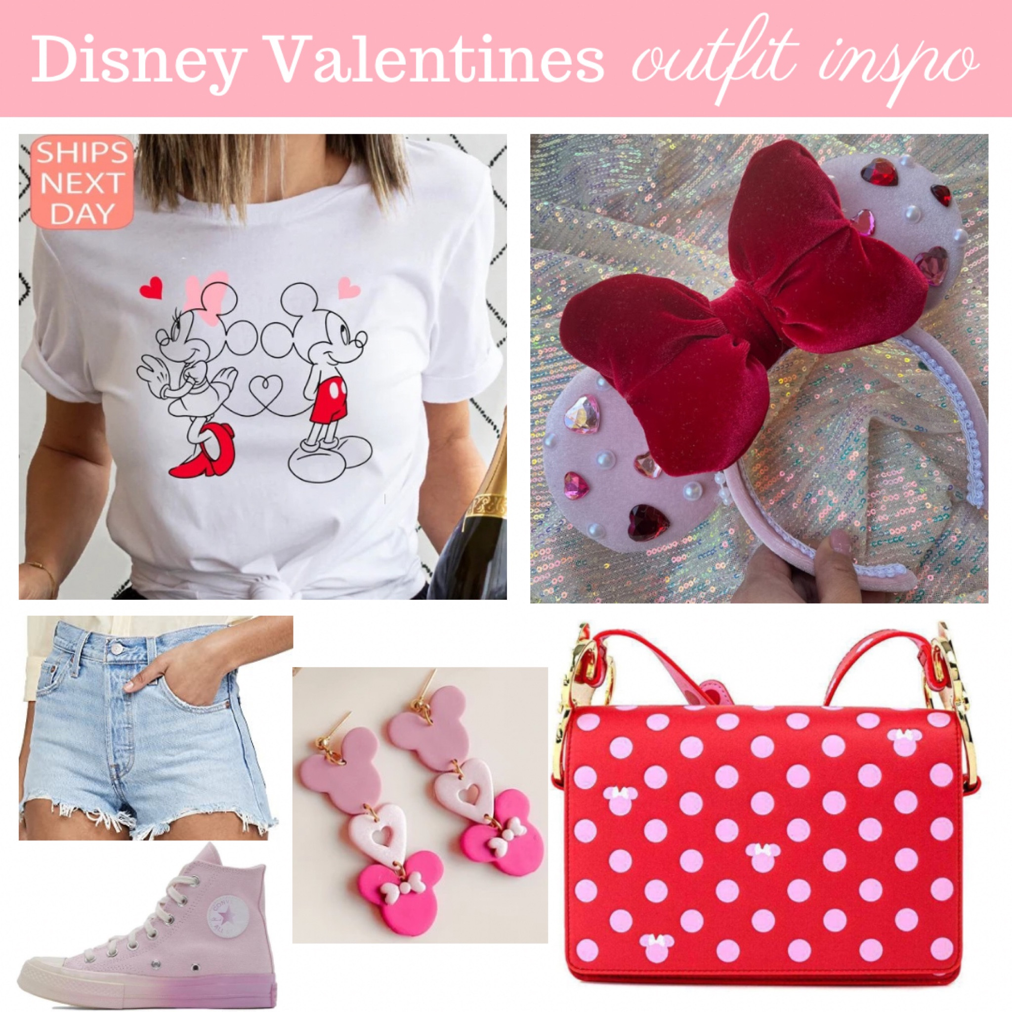 Disney World Valentines outfit idea perfect for a day in the parks

#disney #disneyworld #valentinesday #valentines #valentinesoutfit

#LTKfamily #LTKstyletip #LTKunder50