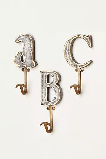 Marquee Letter Hook | Anthropologie (US)