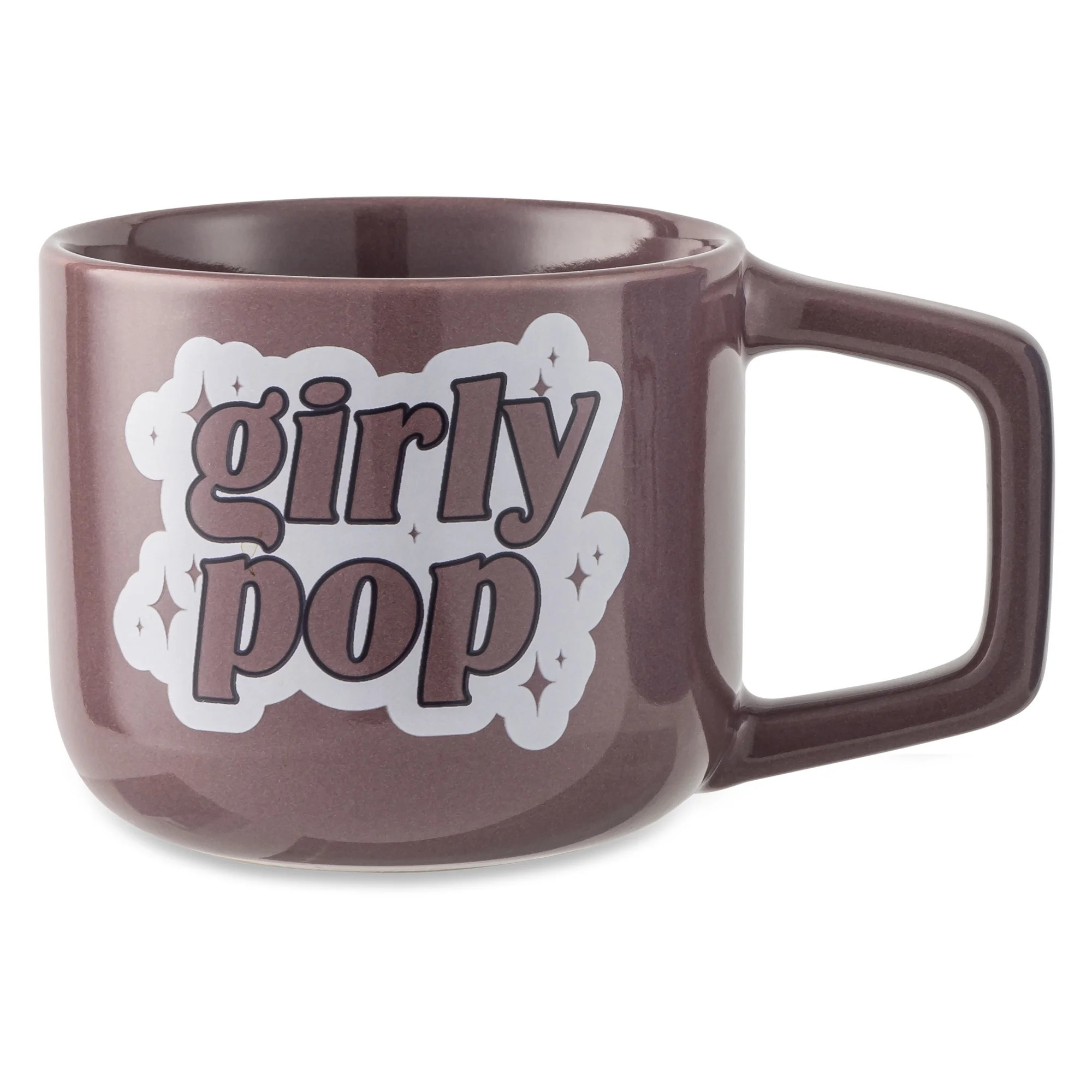 Thyme & Table Girly Pop Purple Mug 13.8 fl oz, Stoneware | Walmart (US)