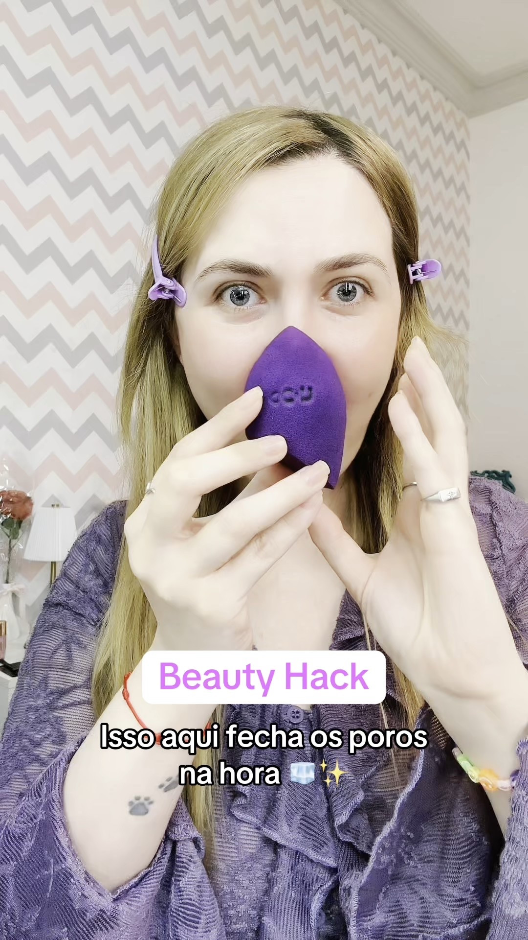 Poros disfarçados? Testa esse truque com
A esponja 

#LTKbrasil #LTKbeleza