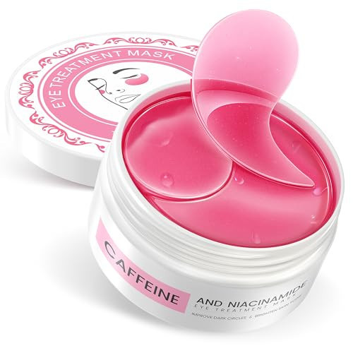 NAZANO Under Eye Patches - 60 Pack for Puffy Eyes, Dark Circles, Bags & Wrinkles with Hydrolyzed Collagen & Hyaluronic Acid - Eye Care Pads for Daily Skincare (Pink) | Amazon (US)
