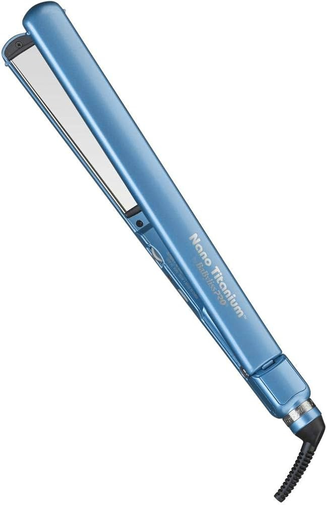 BabylissPRO Nano Titanium Ultra-Thin Hair Straightener, Professional Flat Iron For All Hair Types | Amazon (US)