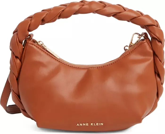Anne Klein Puff Braid Shoulder Bag