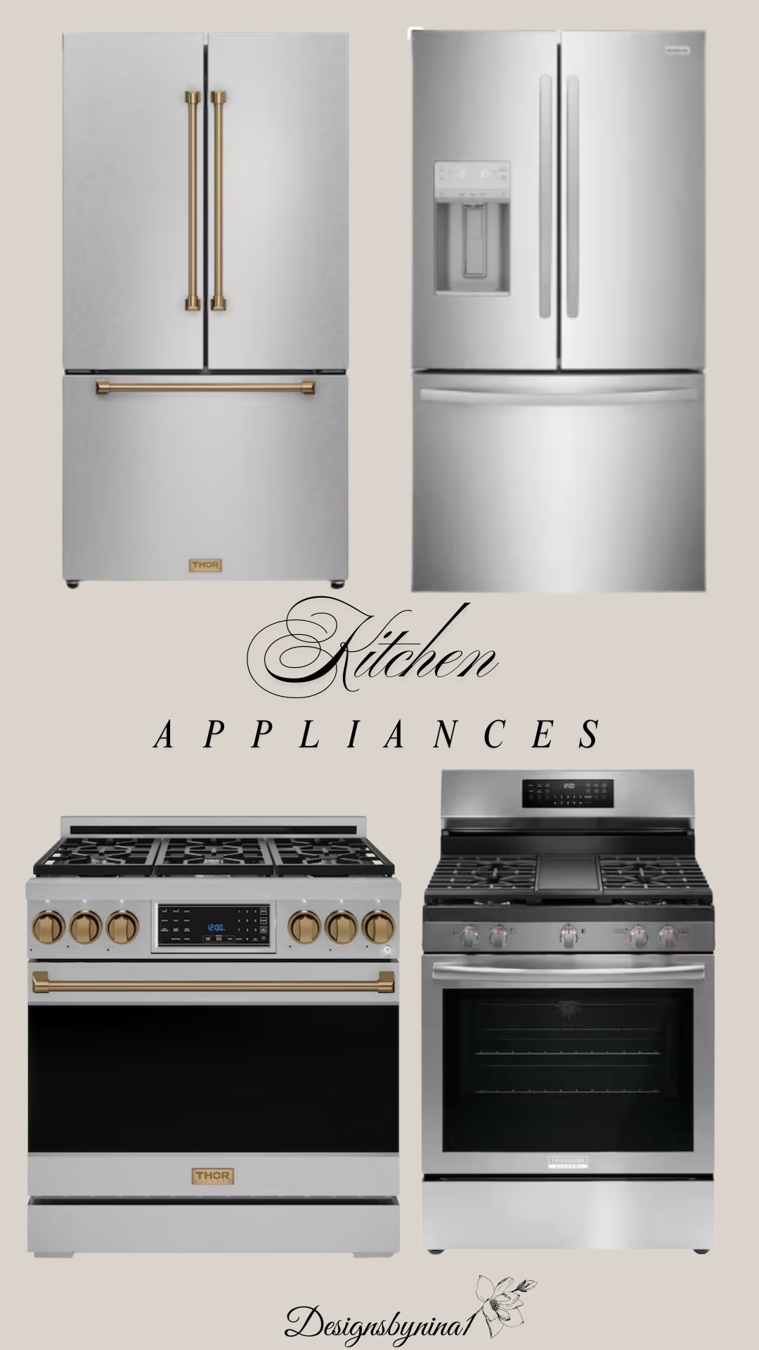 ⭐️Highly Rated⭐️Kitchen Appliances! 

Kitchen Essentials | Kitchen Refresh | Stainless Steel Refrigerator & Range

#LTKHome