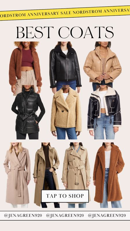 Best Coats | Coats and Jackets | Nordstrom Anniversary Sale | Nordstrom Sale | Nsale 

#LTKstyletip #LTKxNSale #LTKSeasonal