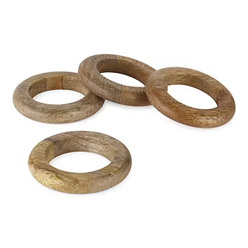 Linden Street 4-pc. Napkin Ring | JCPenney