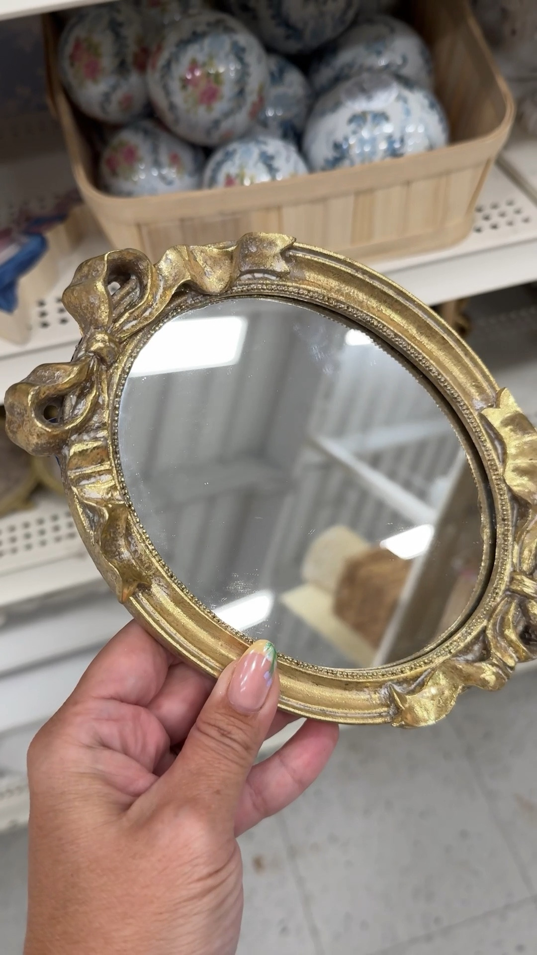 New collection at Michaels that has all the girly things 🎀🪞🦢 lovin the bow mirrors and picture 

#LTKVideo #LTKHome #LTKFamily