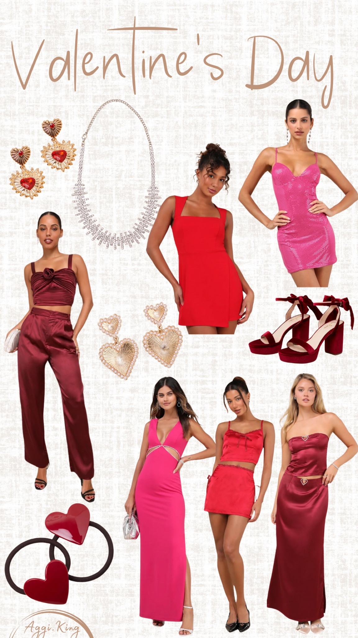 Valentine’s Day looks from Lulus

#valentinesday #lulus #pink #red #dress #pinkdtess #reddress #redheels #shoes #heart #earrings #love #outfit #datenight

#LTKFindsUnder100 #LTKStyleTip #LTKGiftGuide