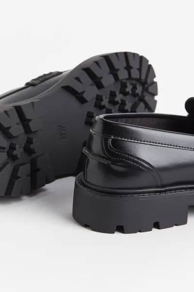 Chunky Loafers - Black - Ladies | H&M US | H&M (US + CA)
