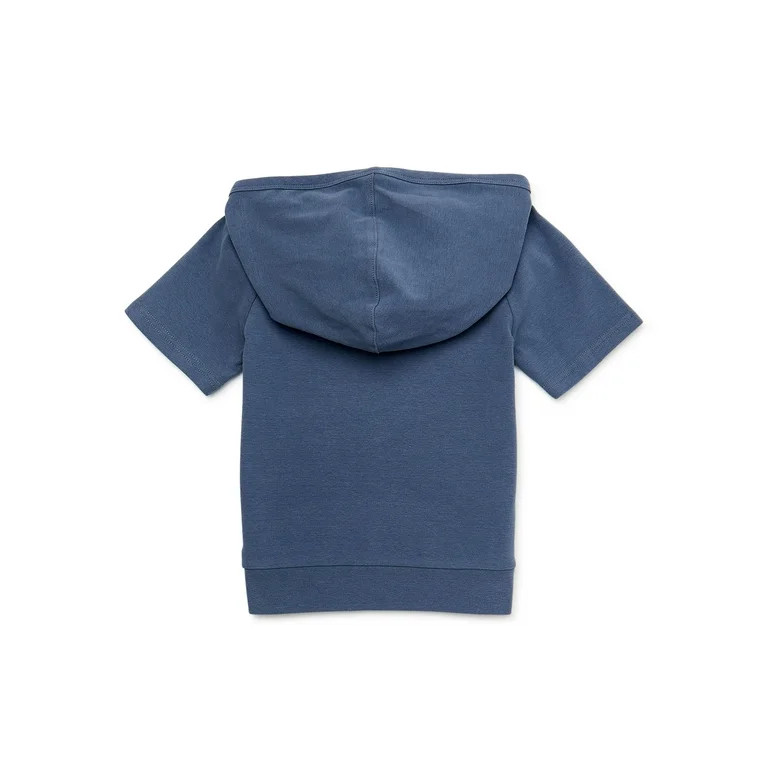 easy-peasy Toddler Boy Short Sleeve Hoodie, Sizes 12M-5T | Walmart (US)