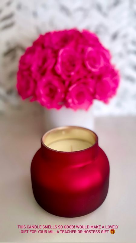This candle smells so good! Would make a lovely gift for your MIL, a teacher, hostess gift. 🎁

Gift guide, gifts for her, holiday, Christmas, gift ideas, candle, The Stylizt 



#LTKfindsunder50 #LTKHoliday #LTKGiftGuide