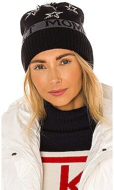 Perfect Moment PM Star Beanie in Black & Asphalt Grey from Revolve.com | Revolve Clothing (Global)