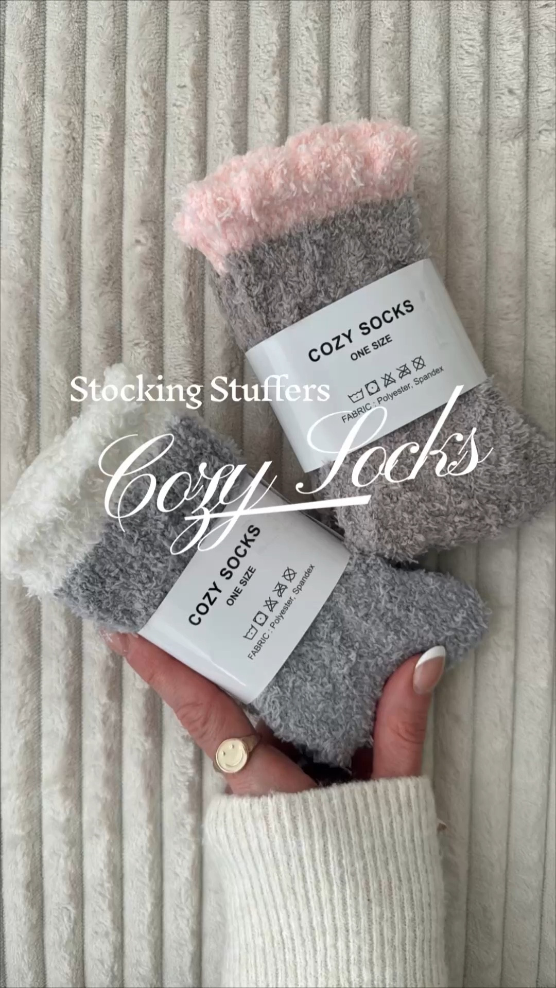 Viral cozy socks!!!


Great for gifting such as stocking stuffers 


#LTKSeasonal #LTKGiftGuide #LTKFindsUnder50