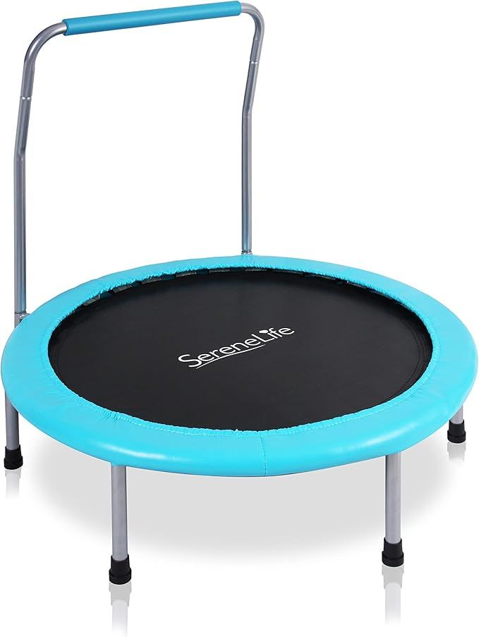 SereneLife 36"/40" Portable Fitness Trampoline, Sports Trampoline for Indoor and Outdoor Workout ... | Amazon (US)