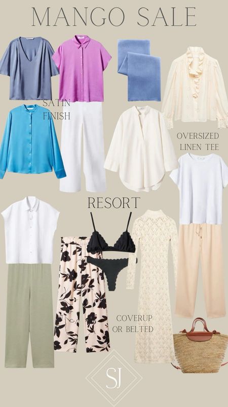 Mango Sale Alert // Resort separates 

I loved how these came together to make such gorgeous outfits on their own. Linen tops, breezy bottoms, coverups, and gorgeous satin-finish colors



#LTKsalealert