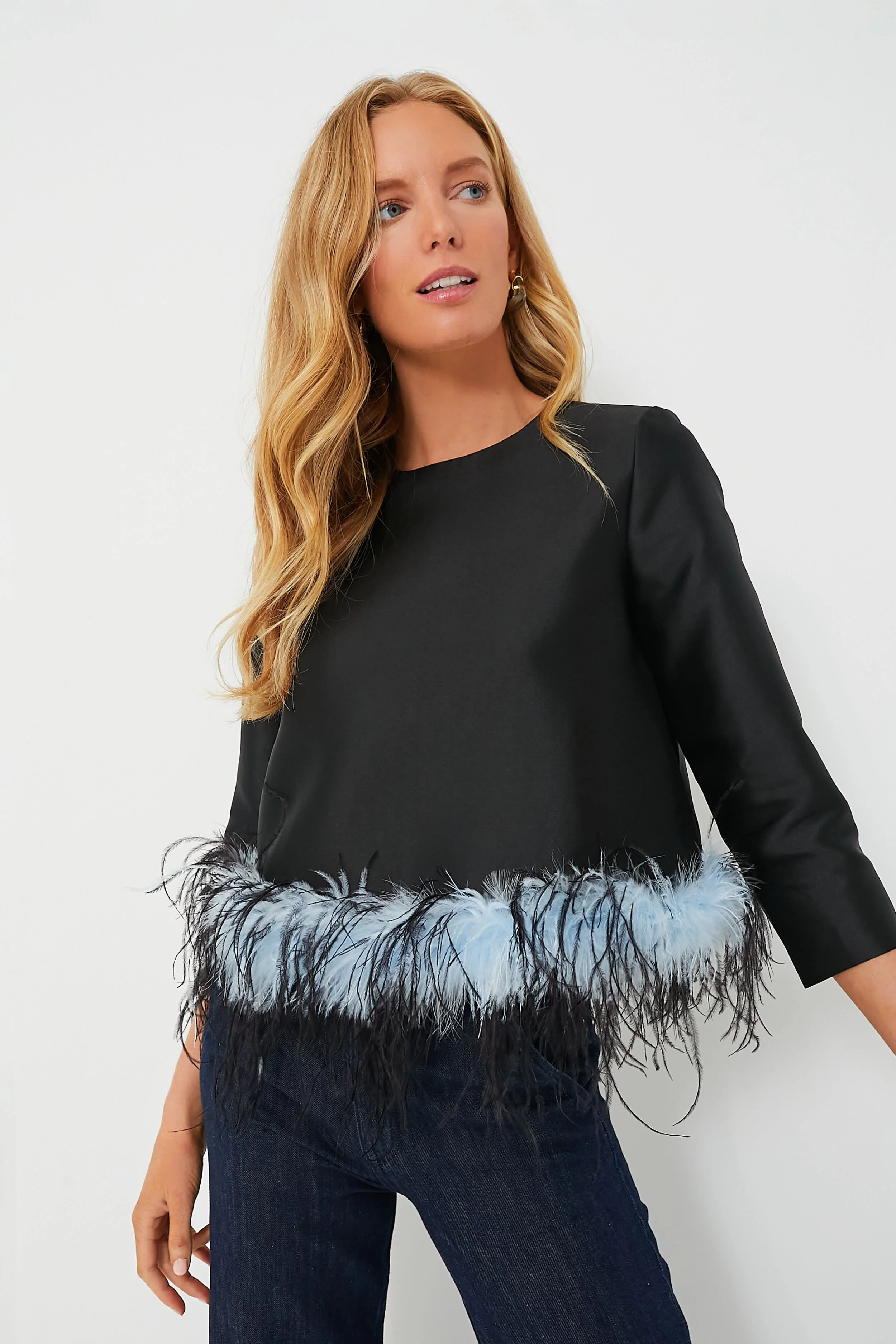 Feather Sabrina Blouse | Tuckernuck (US)