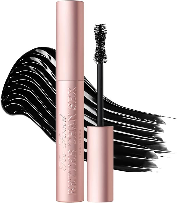 Too Faced Better Than Sex Volumizing and Lengthening Mascara | Vegan Formula, Dramatic Volume and... | Amazon (US)