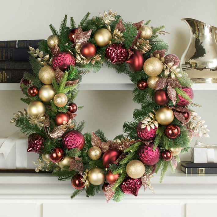 Balsam Hill Holiday Grace Wreath & Garland | Williams-Sonoma