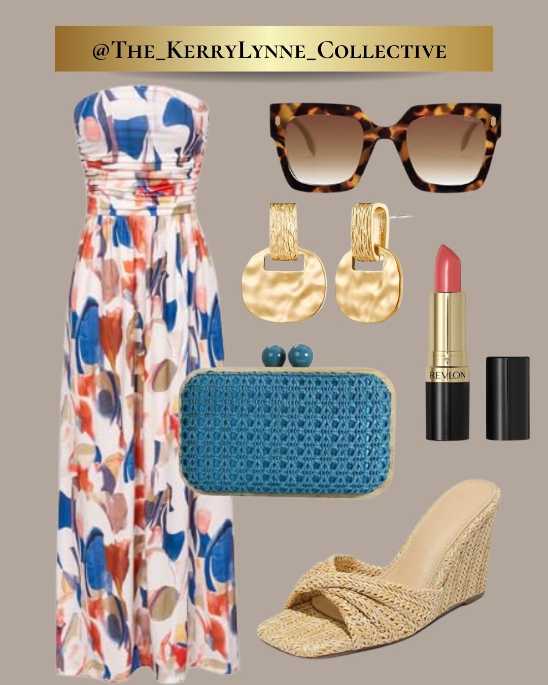 Coastal Chic

Vacation style made effortless. 🌊☀️ 

This coastal-inspired Amazon look is perfect for resort dinners, sunset cocktails, or any summer event. The watercolor maxi dress paired with natural raffia wedges, a woven blue clutch, and statement gold earrings creates an elevated look that feels timeless without the designer price tag.

Everything in this edit is linked in my LTK! 🤍

#LTKStyle #LTKFinds #AmazonFashion #AmazonStyle #VacationStyle