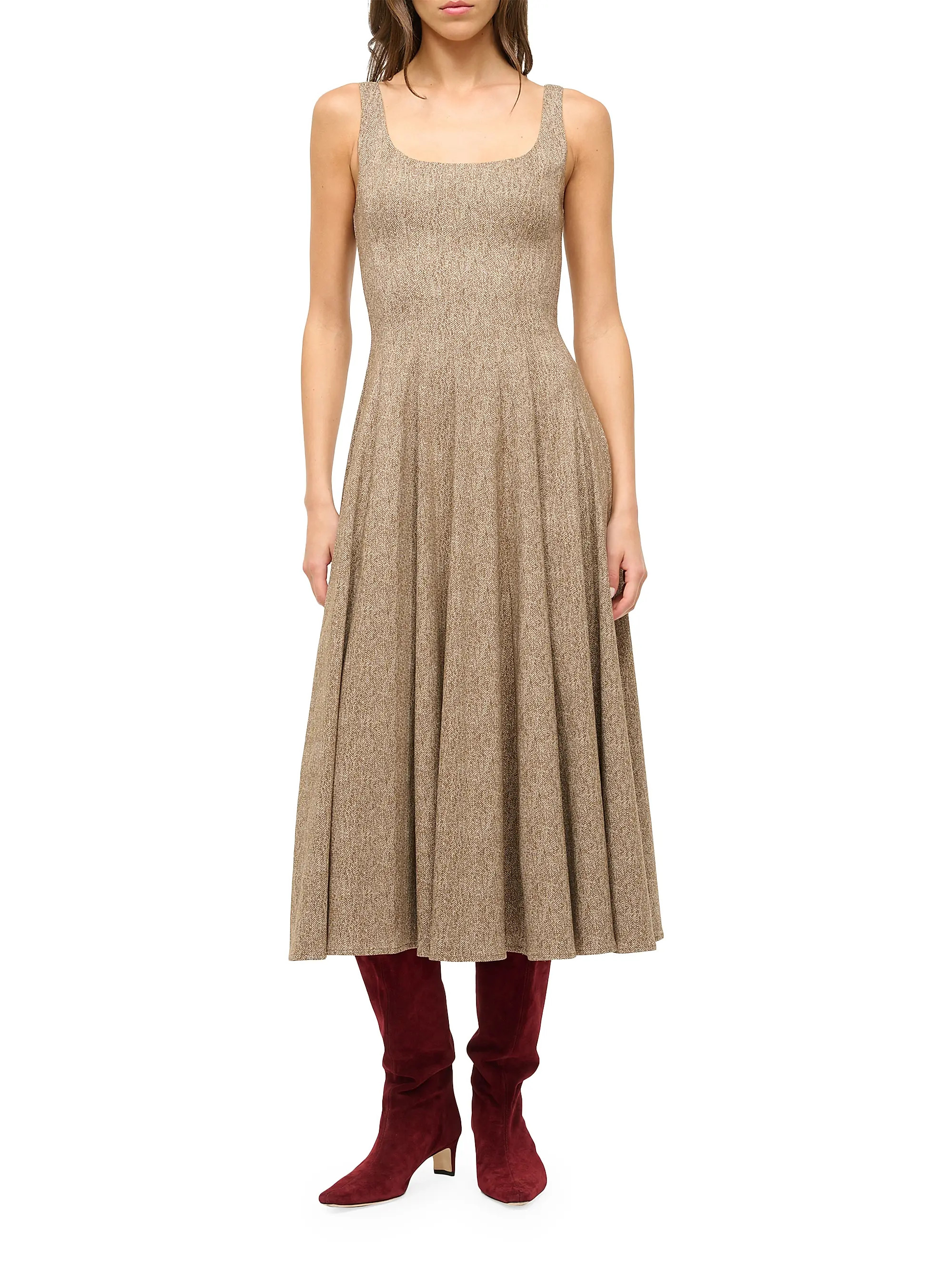 Wells A-Line Midi-Dress | Saks Fifth Avenue