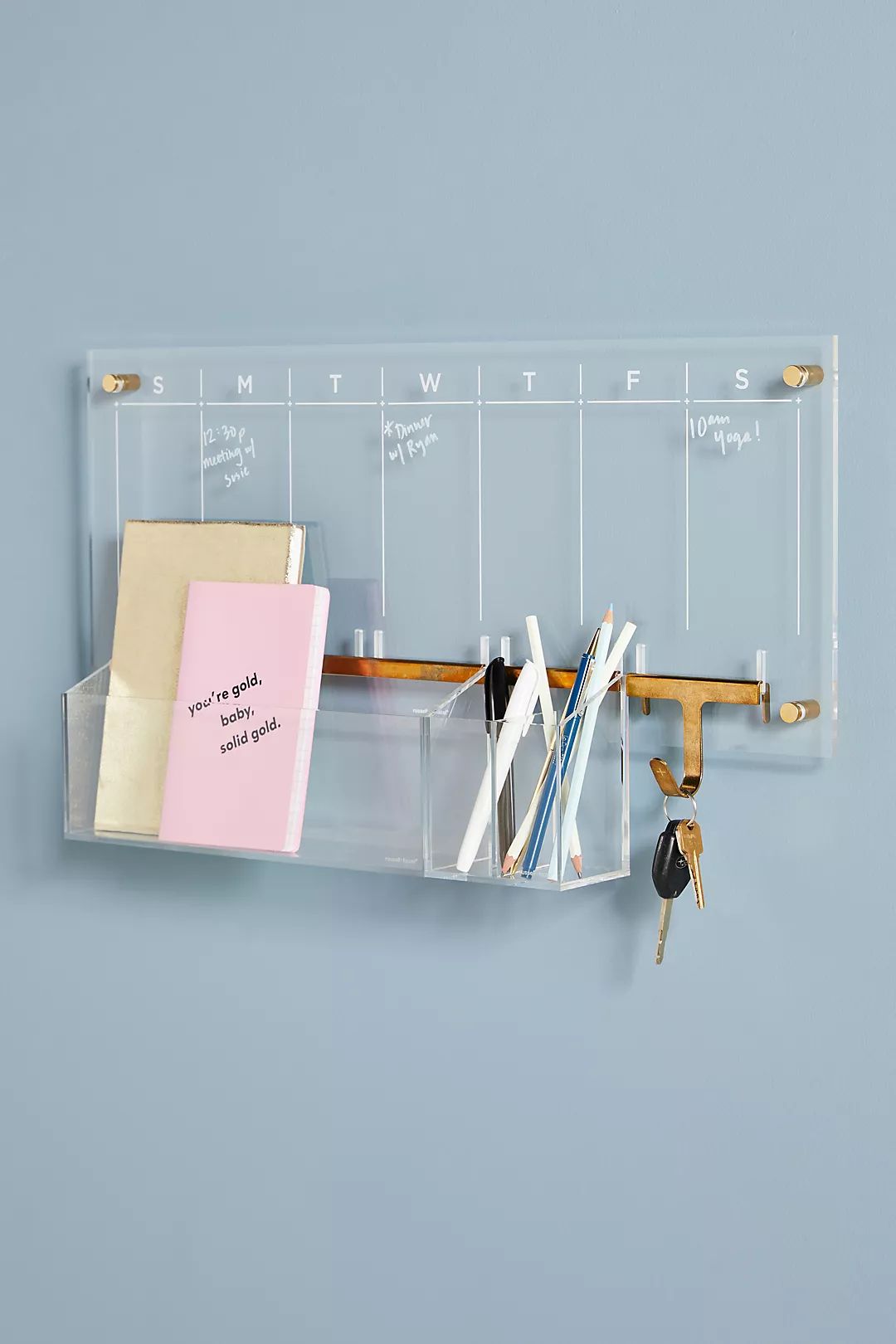 Acrylic Wall Calendar Desk Set | Anthropologie (US)